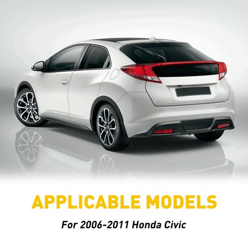 Postes de pilar de ventana cubierta de fibra de carbono embellecedores de puerta para Honda Civic Sedán 2006-11 - Imagen 5 de 12