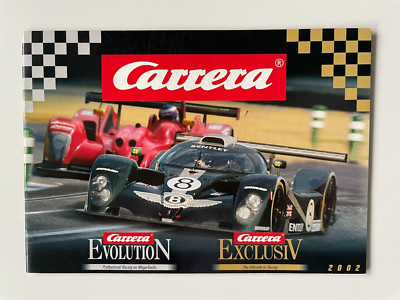 Carrera Katalog 2002  DIN A5 Digital Exclusiv Evolution 124 132 GO