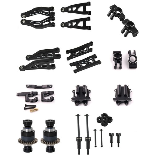 Für ARRMA 1/14 Mojave GROM RC Metallteile Differential Lenkschale Antriebswelle - Bild 27 von 33