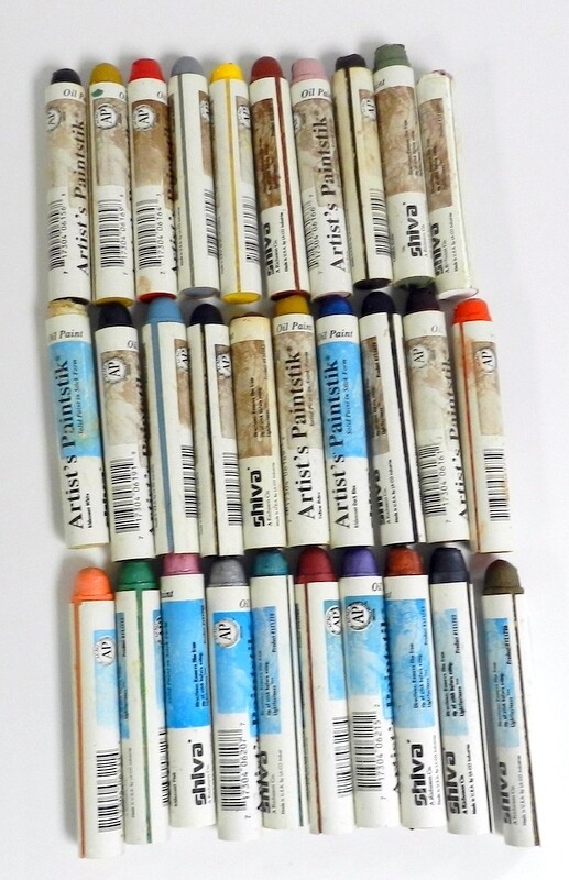 Lot 30 Shiva Oil Paintstiks Paint Sticks eBay