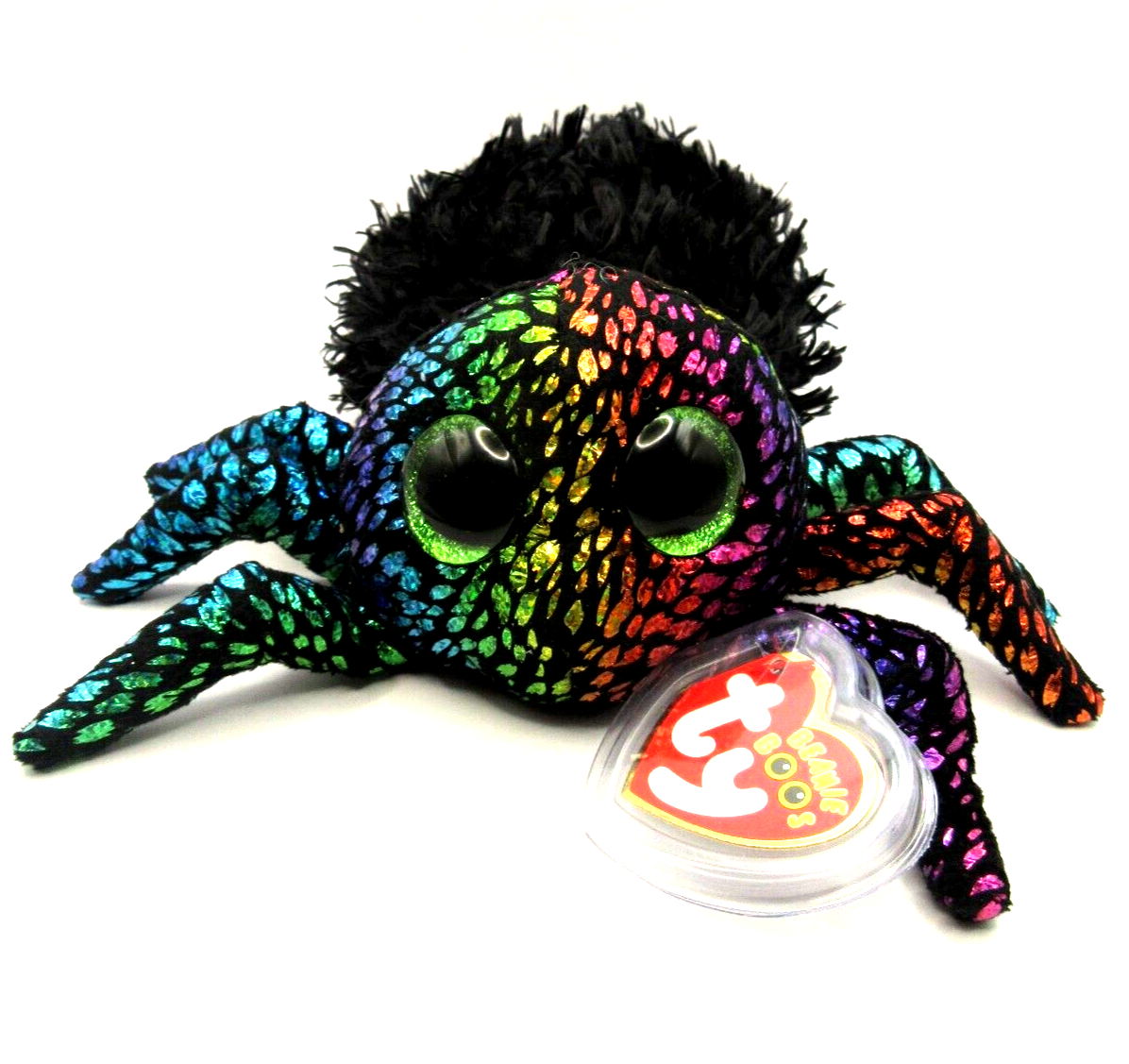 TY BEANIE BABY BOO - LEGGZ - HALLOWEEN SPIDER - MINT - RETIRED WITH TAGS