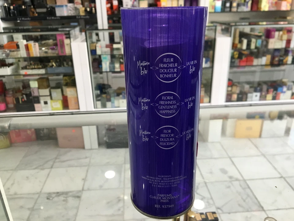 Montana Blu Pour Homme Eau De Toilette Spray 100 ml Foto 2 de 3