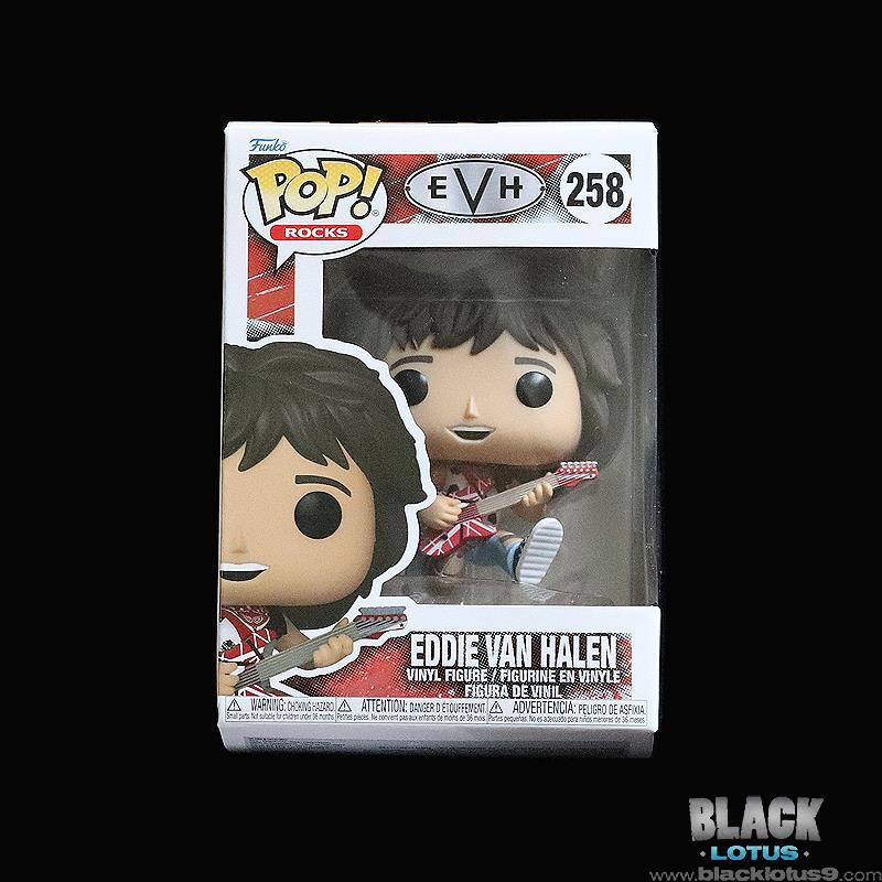 Blemished Box Funko Pop! Eddie Van Halen Edward Evh Jump In Stock Rocks Pop 258