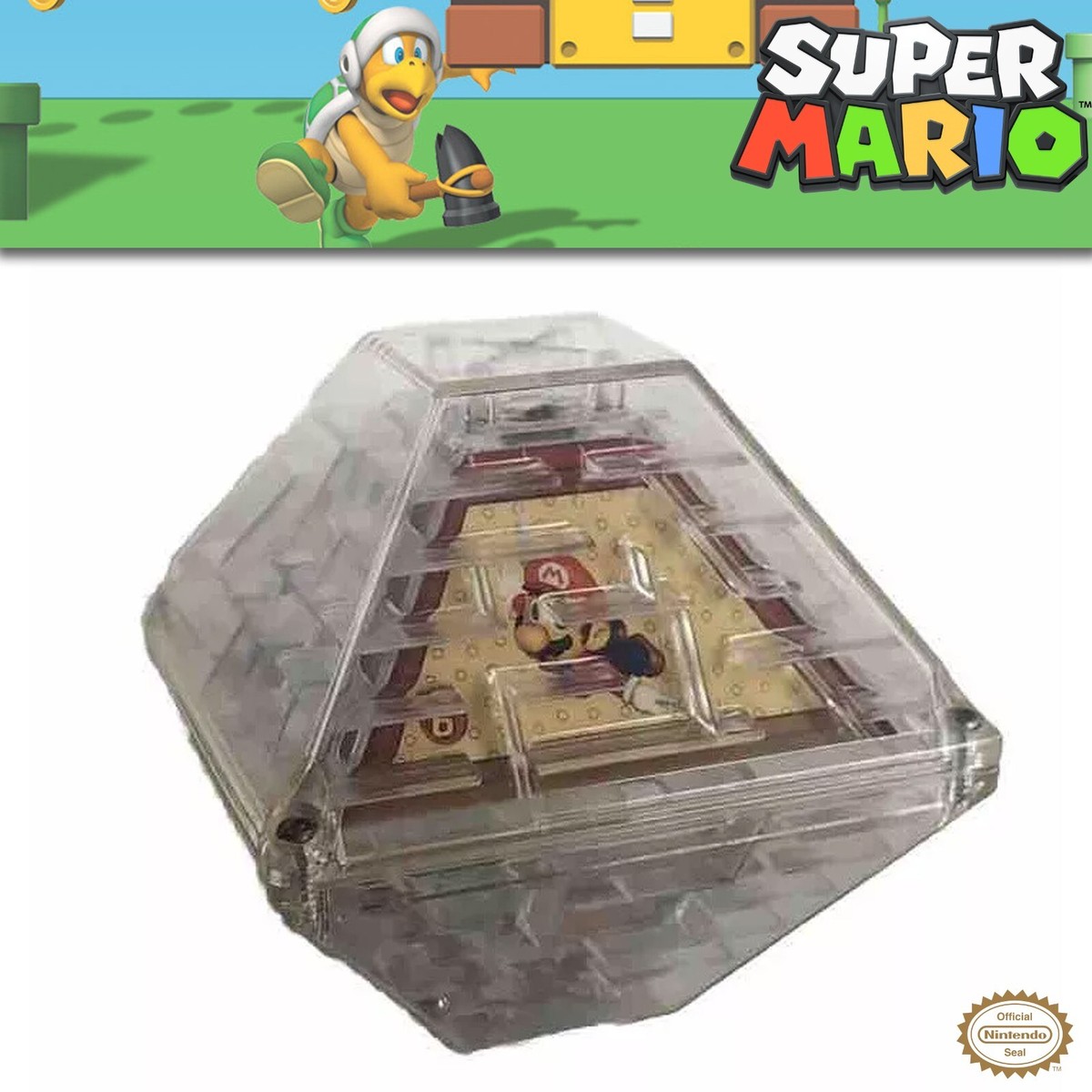 VTG Super Mario Bros 8-Sided Plastic Double Sided Pyramid Maze