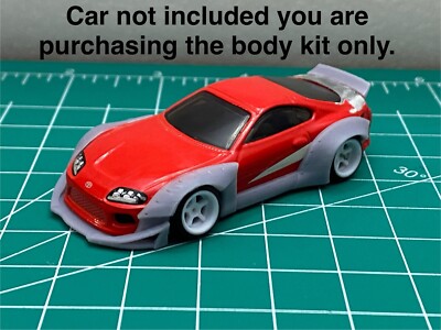 1/64 Scale Body Kit For Toyota Supra Mk4 Hotwheels Rocket Bunny