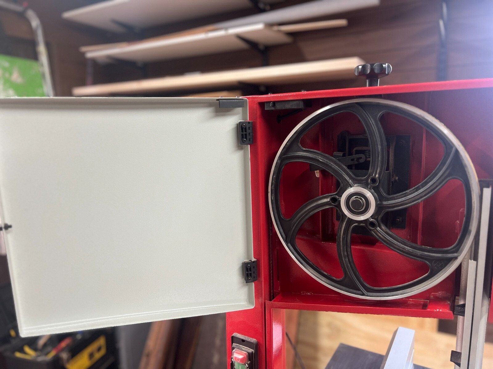 Axminster Bandsaw AW2305B Cast Iron top Used with spare blades eBay