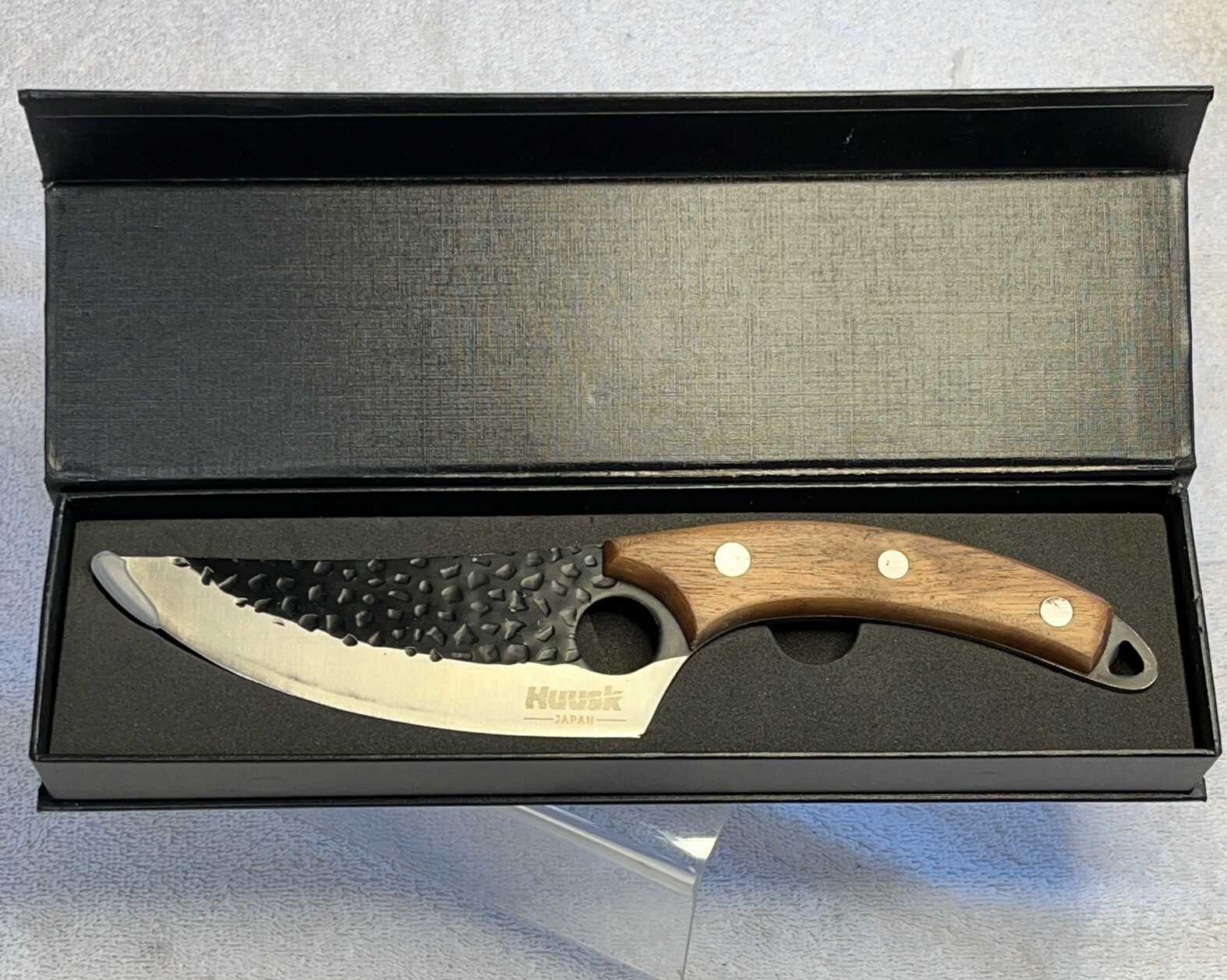 Huusk Japanese Steel Premium Control Knife 11" Blade 6" Kitchen Knife