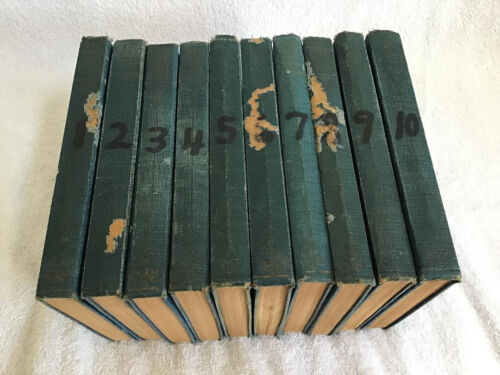 The Worlds 1000 One Thousand Best Poems - Complete Set Of 10 - 1929 - Picture 1 of 4