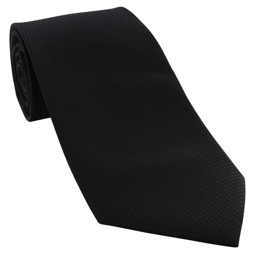 Michelsons of London Semi Plain Extra Long Tie - Picture 7 of 36