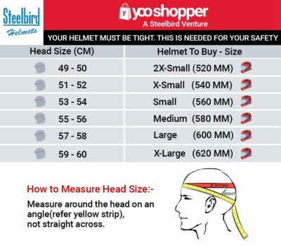 Steelbird GT Dashing Open Face Helmet for Men and Women with