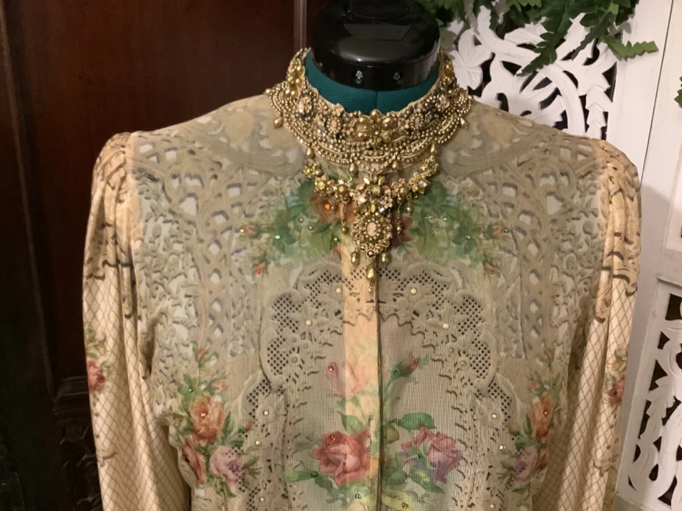 Juego camafeo gargantilla victoriana michal negra apto para una reina. Estado nuevo. Foto 3 de 4