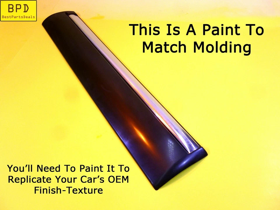 00-06 Tahoe conductor trasero izquierdo cuerpo puerta izquierda moldura lateral NAPA BPG-053 Foto 2 de 4