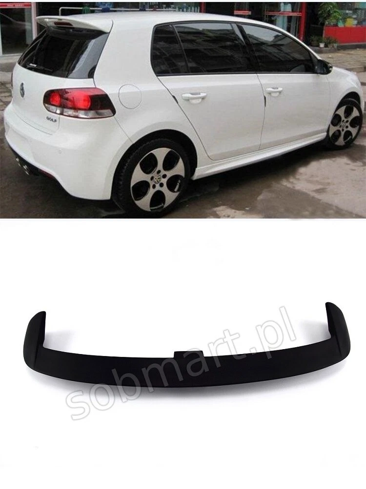 VW GOLF 6 VI HB 2008-2016 DACHSPOILER HECKSPOILER TUNING SOBMART