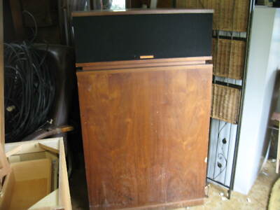 Klipsch Klipschorn Style B Walnut Oiled Matched Pair Floor-Standing  Loudspeakers
