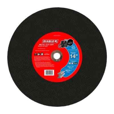 Diablo Tools DBD140125G01F 14 in. Metal High Speed Cut Off Disc 20mm