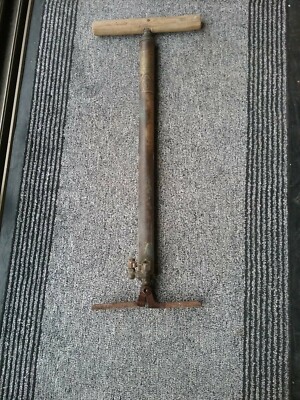 Ancienne Pompe à Bras Pour Vélo – Vintage Années 60/70, Fabrication Française