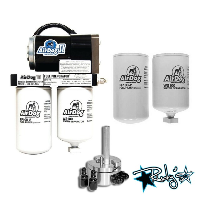 Airdog II4G 165 GPH Lift Pump Extra Filters Sump For 200110 Chevy/GMC