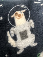 New Bounce House Pet Blanket Throw Dog Space Astronaut 50 x 60 Inches