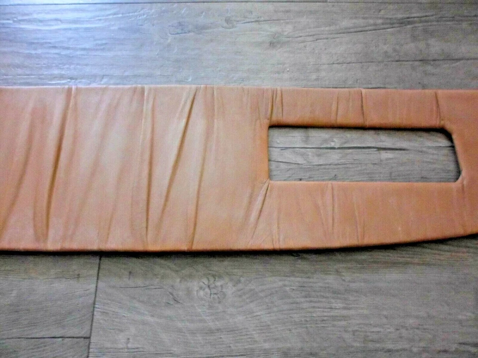 1989 1990 1991 89 90 91 Chrysler TC Maserati Upper Door Leather Insert Trim Left Foto 3 de 4