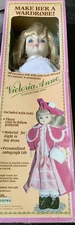 Porcelain Doll A Collectors Doll Make Her A Wardrobe Victoria Anne Vintage Craft