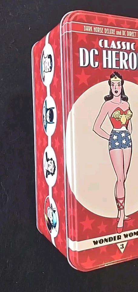 DC героев классический Чудо-женщина статуэтка в жестяной коробке DC Dark Horse YOE! 2007 - Изображение 2 из 4