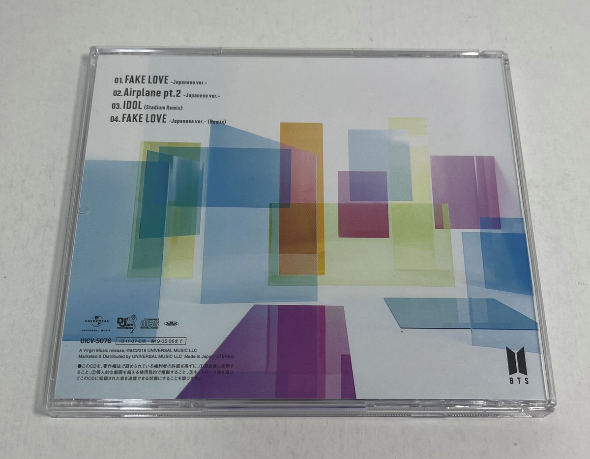 BTS - Fake Love / Airplane pt. 2 (2018, CD) EP | eBay