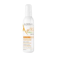 A-DERMA Protect - Kids SPF50+ Spray Solare Bambino Protezione Molto Alta, 200ml