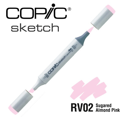 Marqueur à l'alcool Copic Sketch RV02 Sugared Almond Pink