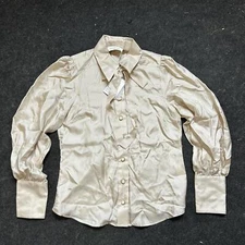 Zimmermann Womens Natura Blouson Shirt, US size 8 (UK 12), Pearl