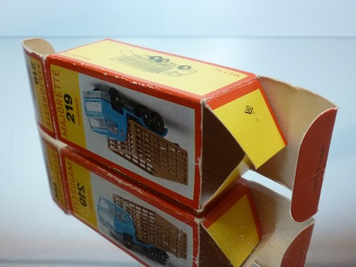 MAJORETTE 219 BOX for DAF 2600 ANIMAL TRANSPORTER - FOURRAGERE 1:100 - ONLY BOX - Imagen 8 de 8