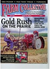 Pan Motor Tank Tread Tractor, Antique Mower Collection, Overby Bros Corn Picker