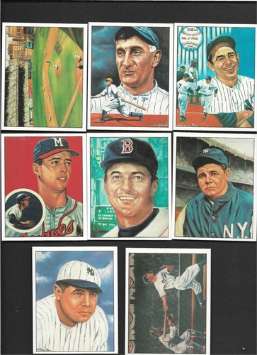 1986 TCMA BASEBALL ROBERT STEPHEN SIMON'S SUPER STAR COMPLETE SET (50) BABE RUTH - Picture 6 of 7