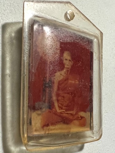 PHRA LP RUAY RARE OLD THAI BUDDHA AMULET PENDANT MAGIC ANCIENT IDOL#1 - Picture 2 of 4