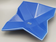 ASA selection hübsche ZIER-SCHALE blau eckig ca. 21,5 x 16,5 cm Aufkleber TOP