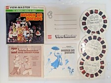1973 View Master Disney On Parade Stereo Pictures FULL SET of 3 Walt Disney