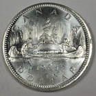 1965 Canada 1 Dollar 80% Silver - Uncirculated (MS) KM#64 - 6350