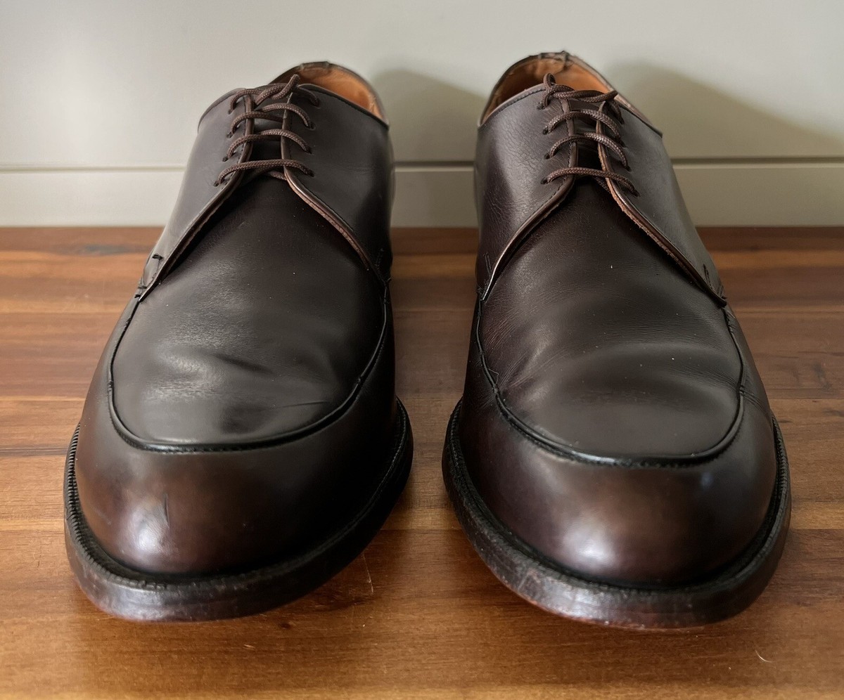Winthrop Vintage Brown Leather Mens Dress Shoes Size 11 A | eBay display picture 1