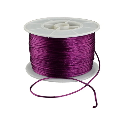 1-3-5-10m Chinese Macrame Knot Making Nylon Cord Thread Soft Satin Round 1mm dia - Picture 34 of 39