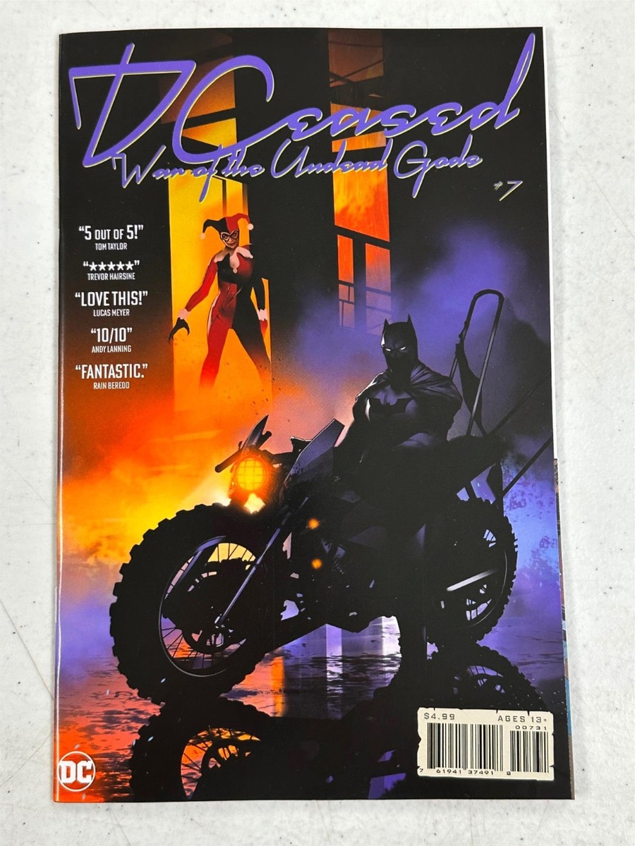 PRINCE PURPLE RAIN Album HOMAGE Cover BATMAN Harley Quinn