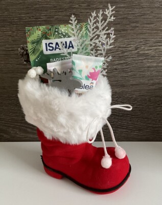 Geschenkset Beautyset Nikolausstiefel Geschenk Weihnachten Nikolaus Unikat *1