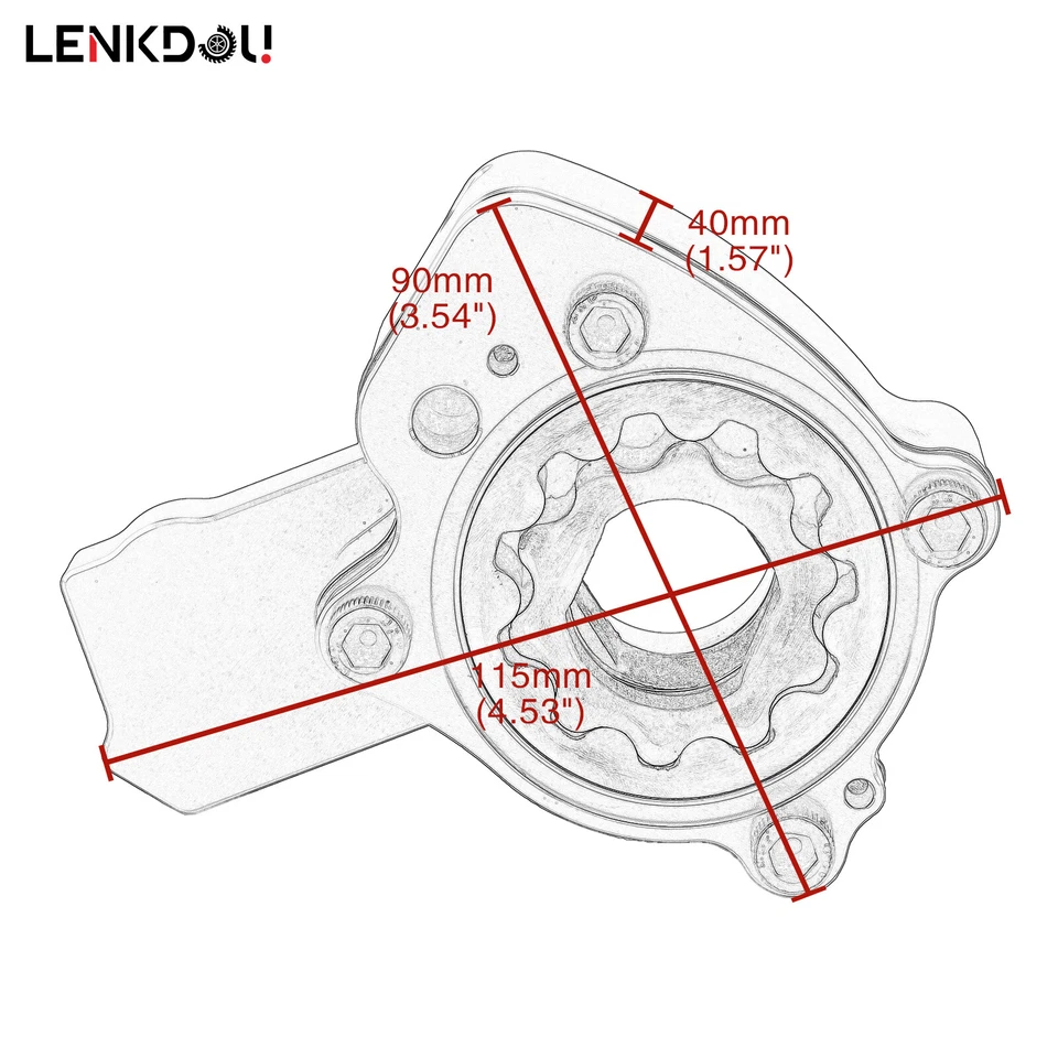 High Volume Oil Pump For Harley 2006 Dyna Touring Road King Road Glide 2007-2017 - Image 2 of 4