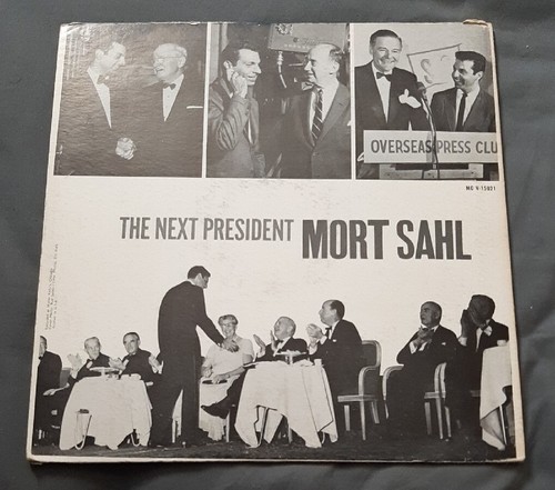Mort Sahl The Next President DG deep groove LP Verve MG V-15021 vg++ - Picture 3 of 3