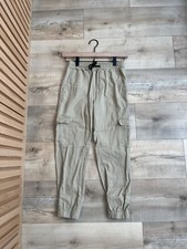 Nomad Casual Khaki Cargo Jogger Pants Big Boys Size 12 Kids Drawstring