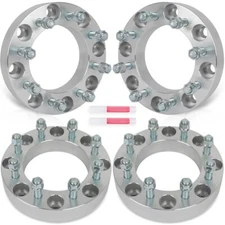 4Pcs 1.5" 8x180 to 8x6.5 Wheel Adapters For Chevrolet Silverado 2500 3500 HD