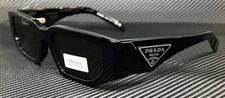 PRADA PR 09ZS 1AB5S0 Black Grey Men's 54 mm Sunglasses