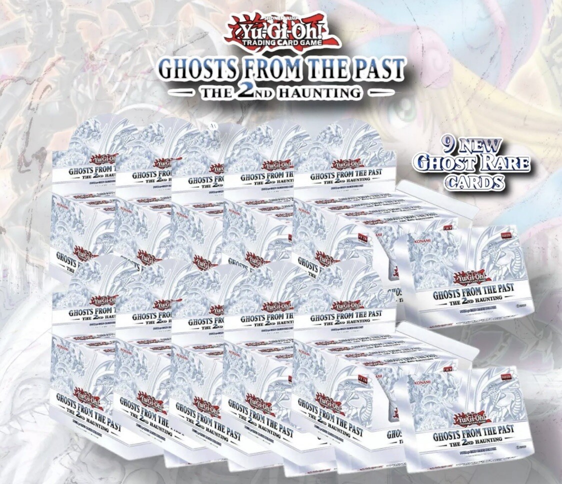 🔥 Yugioh GFP2 Ghosts From The Past 2 SEALED 10x DISPLAY BOX 🔥 Yugioh GFP2 Ghosts From The Past 2 SEALED 10x DISPLAY BOX