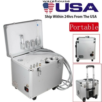 Portable Veterinary Dental Delivery Unit with Air