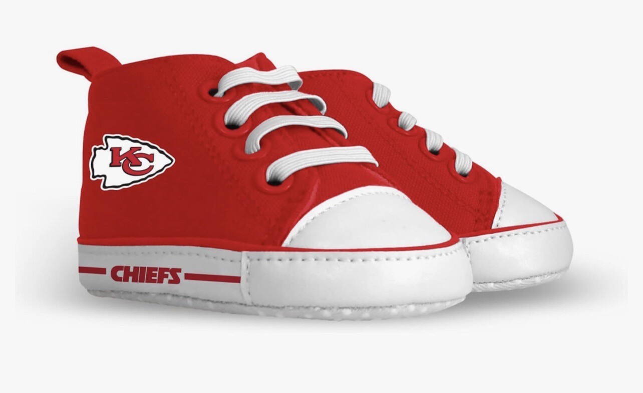 Kansas City Chiefs - Baby Shoes, NFL Pre-Walker High Tops