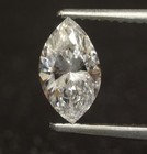 GIA USA certified loose .94ct SI2 F Marquise cut diamond vintage estate antique — photo 4