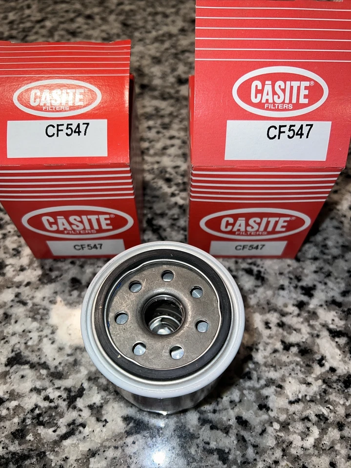 Filtro de aceite 2 Casite CF547 51334XP para Acura Buick Chevrolet Dodge Ford GMC Honda Foto 2 de 4